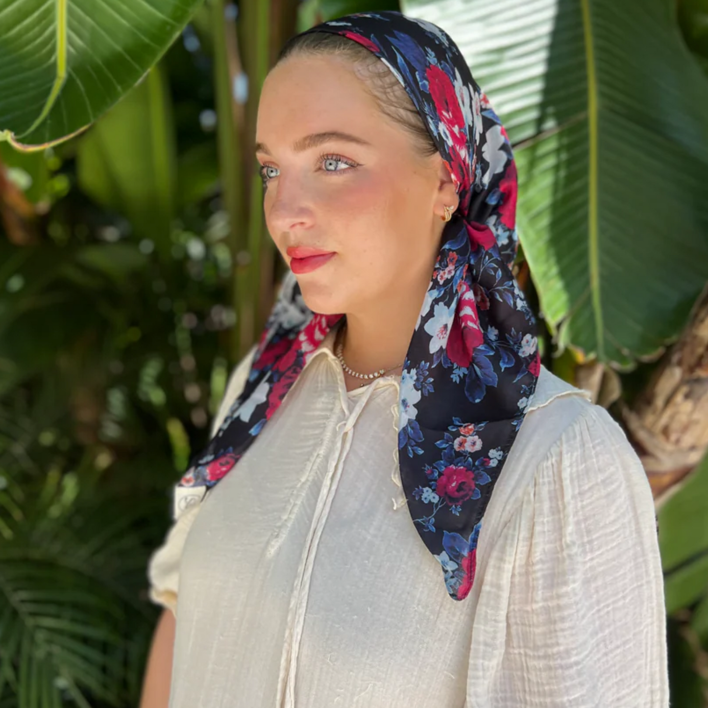 The Scarf Bar Garden Square Headscarf