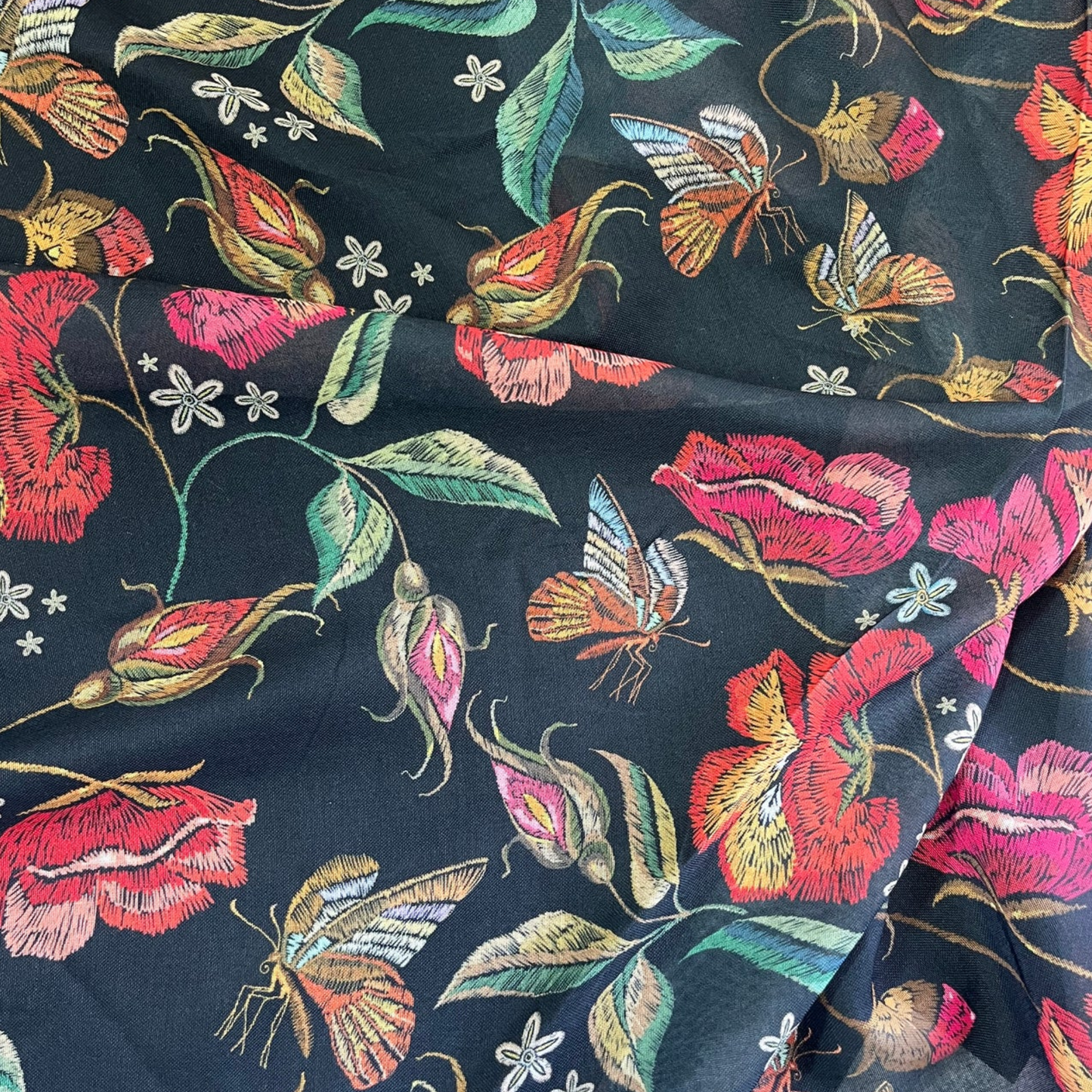 Tal Vintage Secret Garden Headscarf