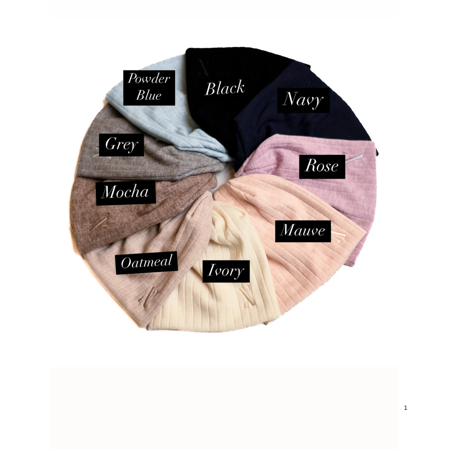 Nicsessories Cashmere Baby Beanies