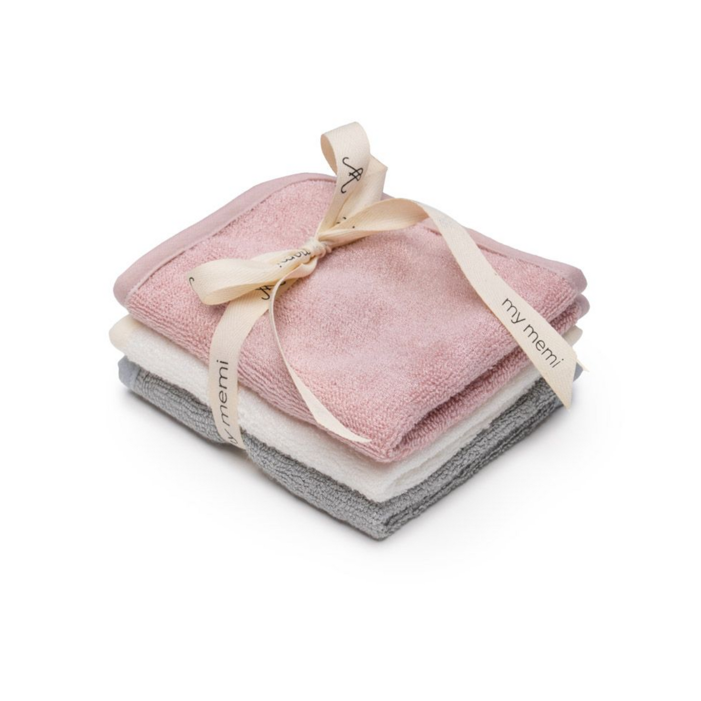 My Memi Bamboo Face/Burp/Wash Towel Set 3-Pack