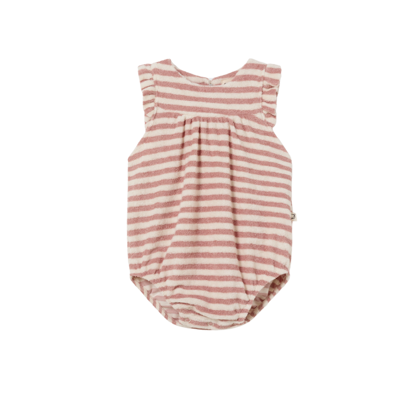 Cozmo Striped Toweling Infant Romper