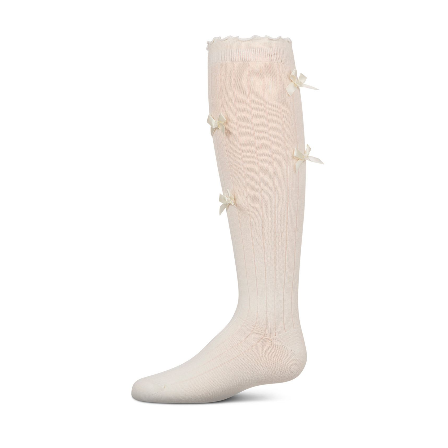 Memoi All Over Bow Knee High