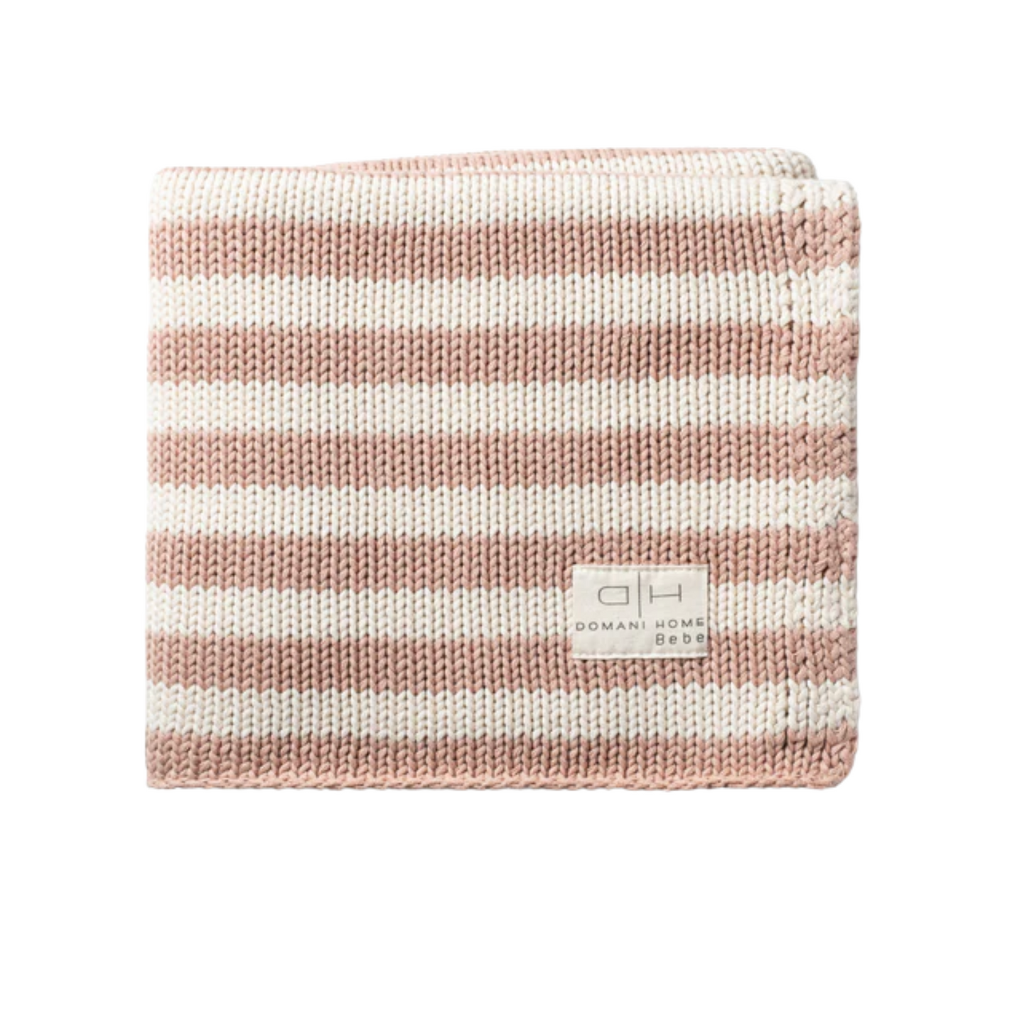 Domani Home Iconic Stripe Knit Baby Blanket