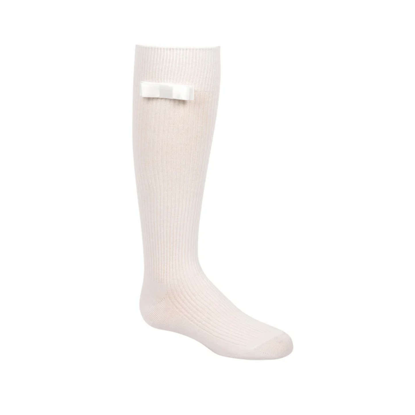 Zubii Flat Satin Bow Knee