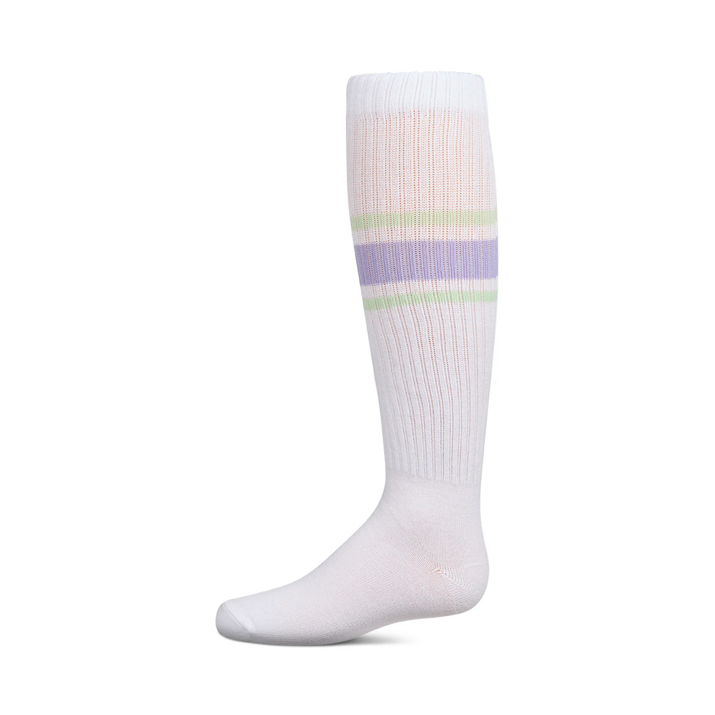Memoi Summer Bold Stripe Knee High