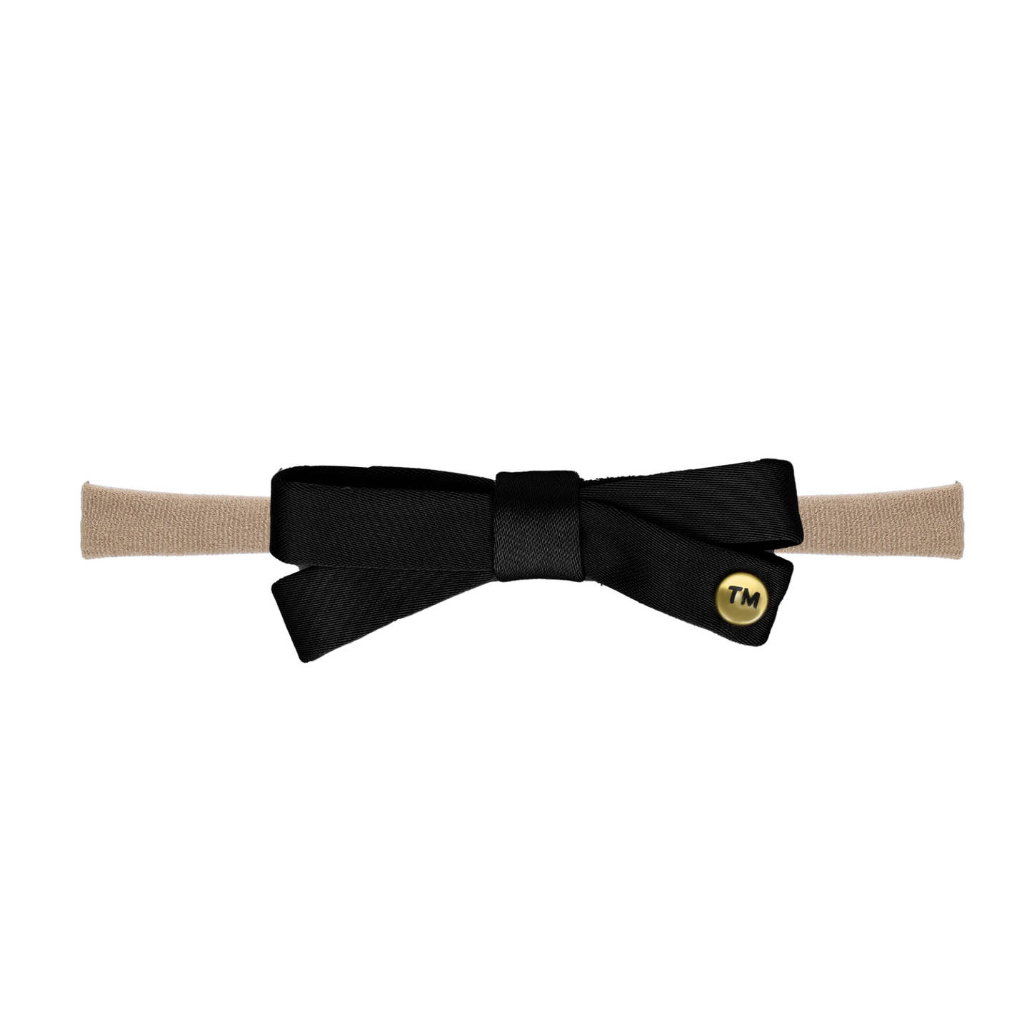 Tis Me Satin Gathered Baby Nylon Headband