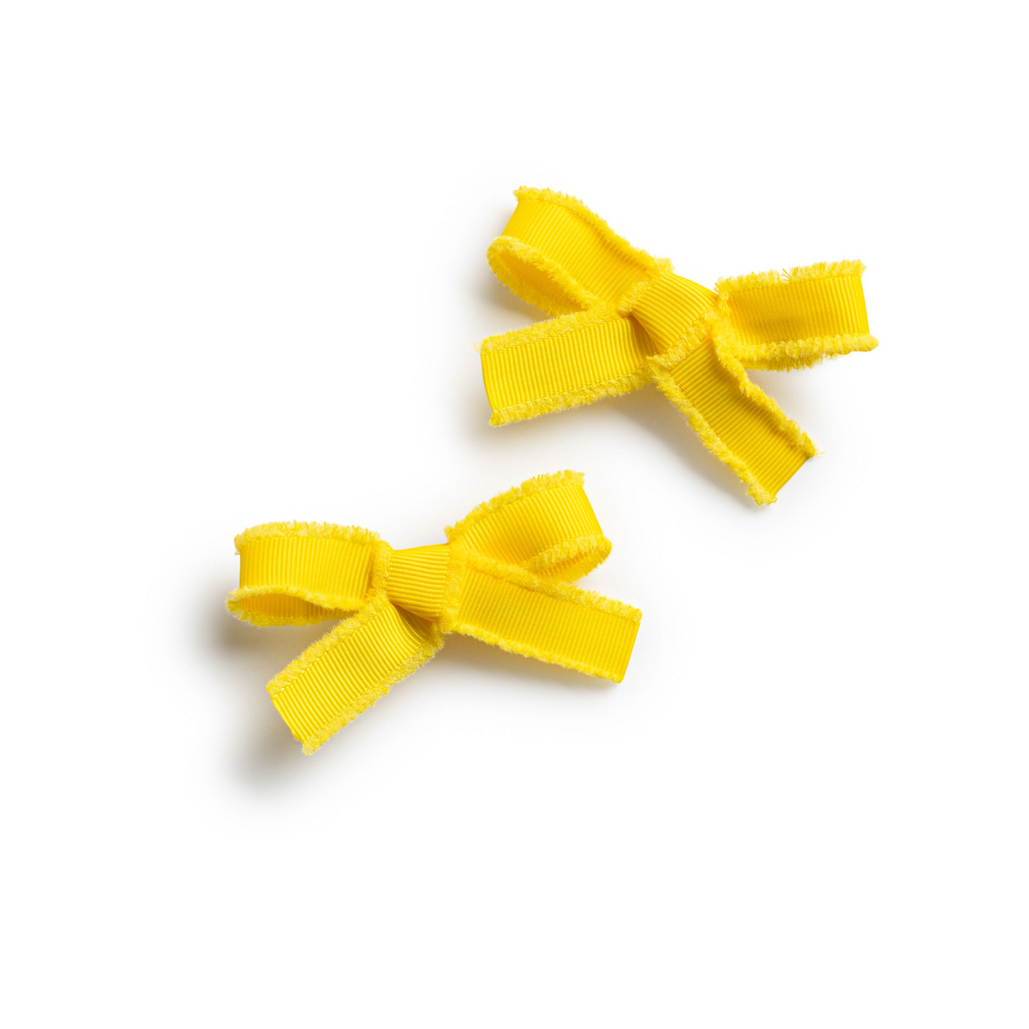 Halo Dahlia Deconstructed Grosgrain Ribbon Double Clip Set