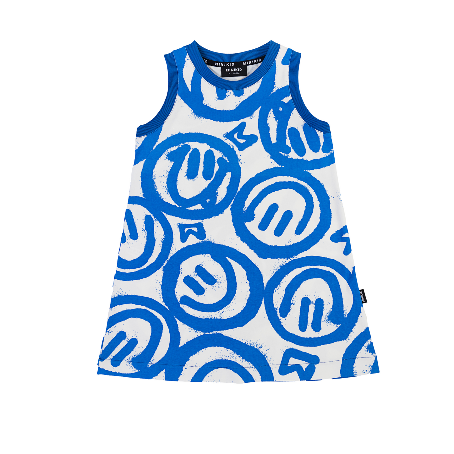 Minikid Smiley Sleeveless Dress