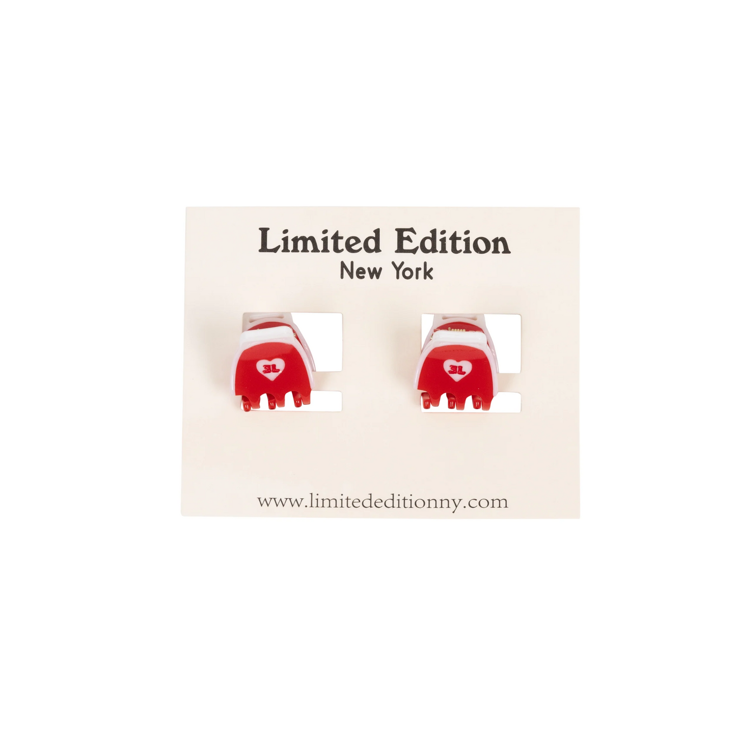 Limited Edition LE Stripe Claw Clip Set