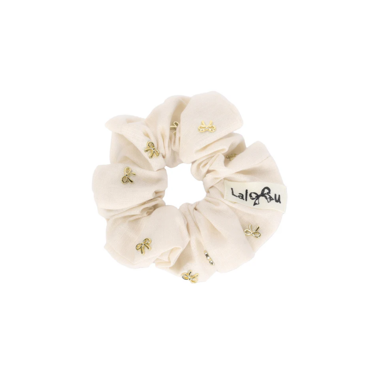 Lalou Linen Bow Scrunchie
