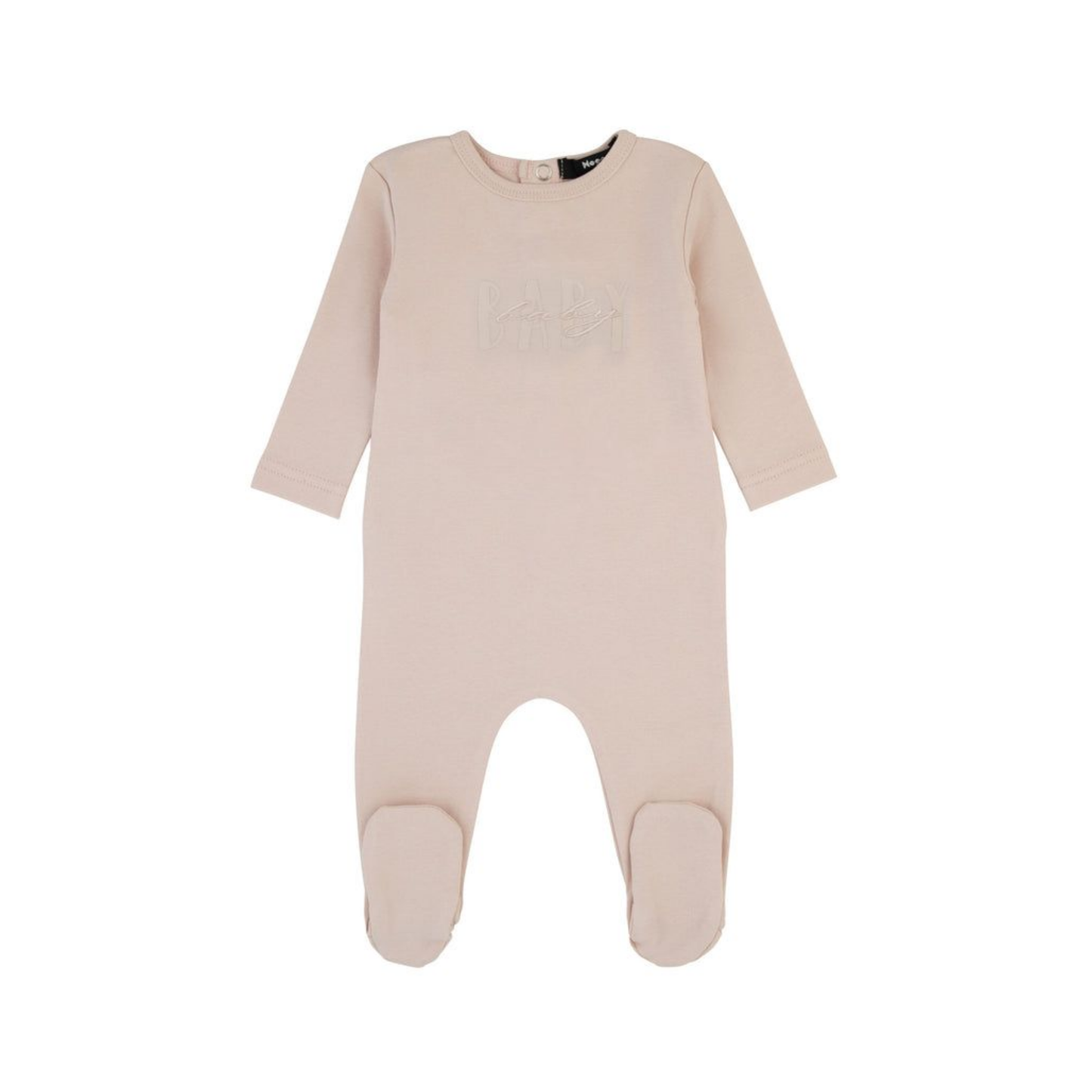 Noggi Print Embroidered Girl Footie