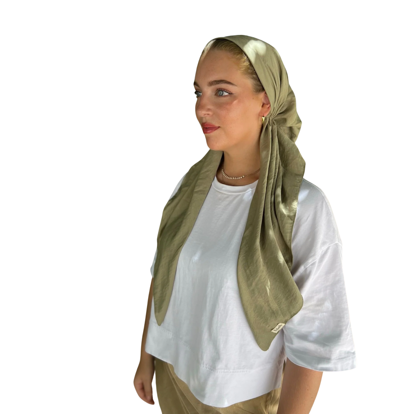 The Scarf Bar Classic Matte Satin With Velvet Grip Headscarf