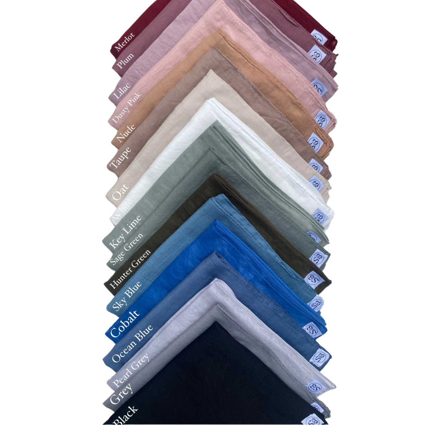 The Scarf Bar Short Premium Solids Headscarf