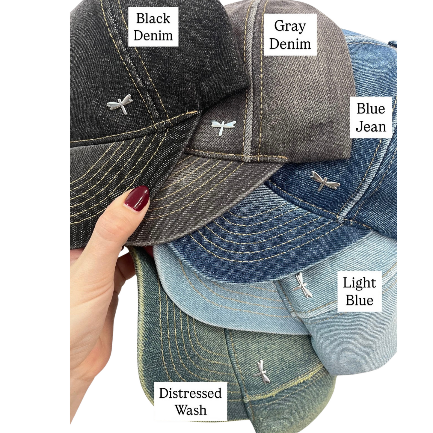 Tal Denim Wash Cap