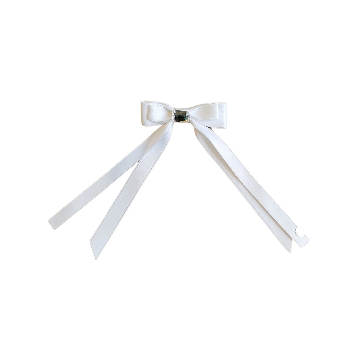 Cherie Satin Stone Clip
