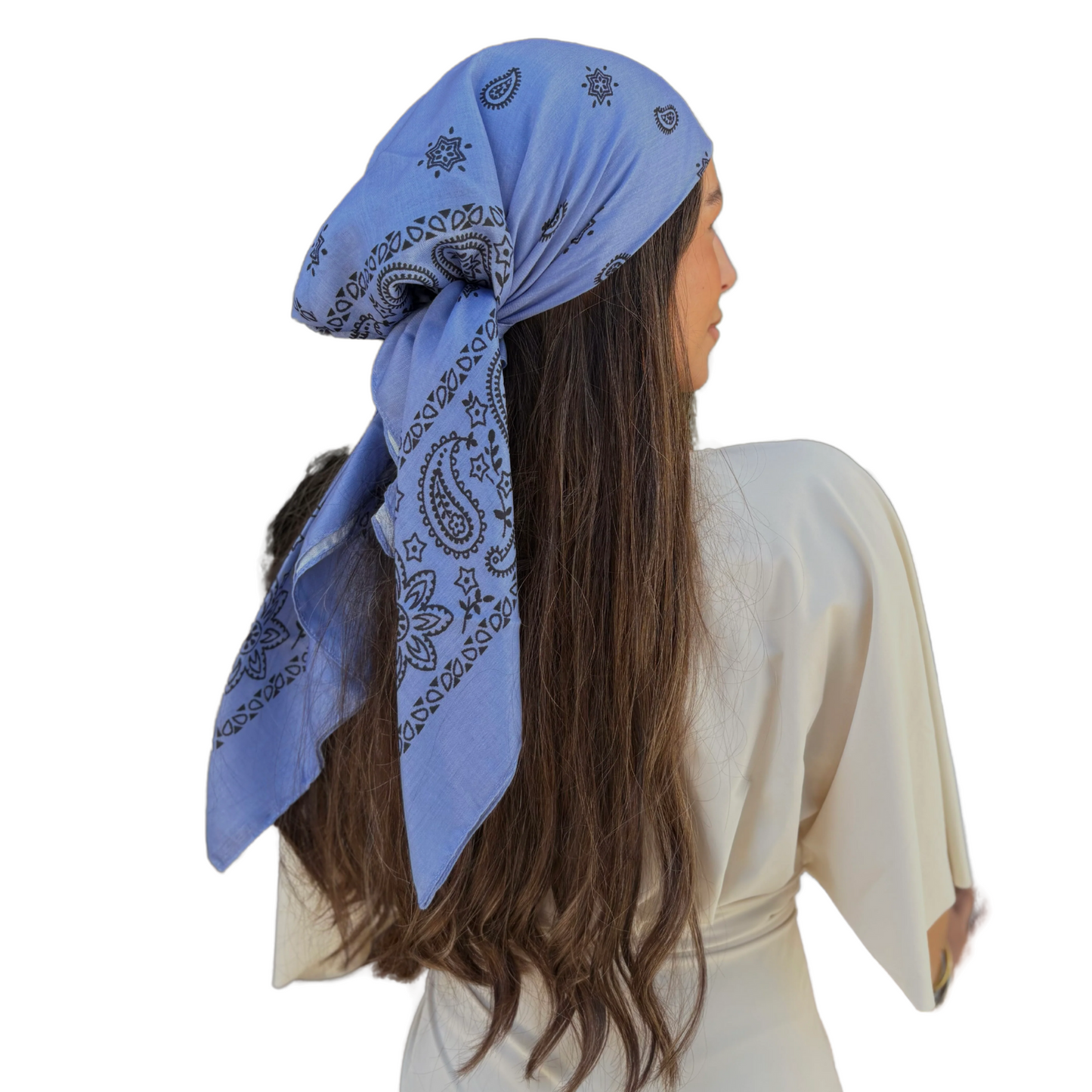 The Scarf Bar Paisley Headscarf