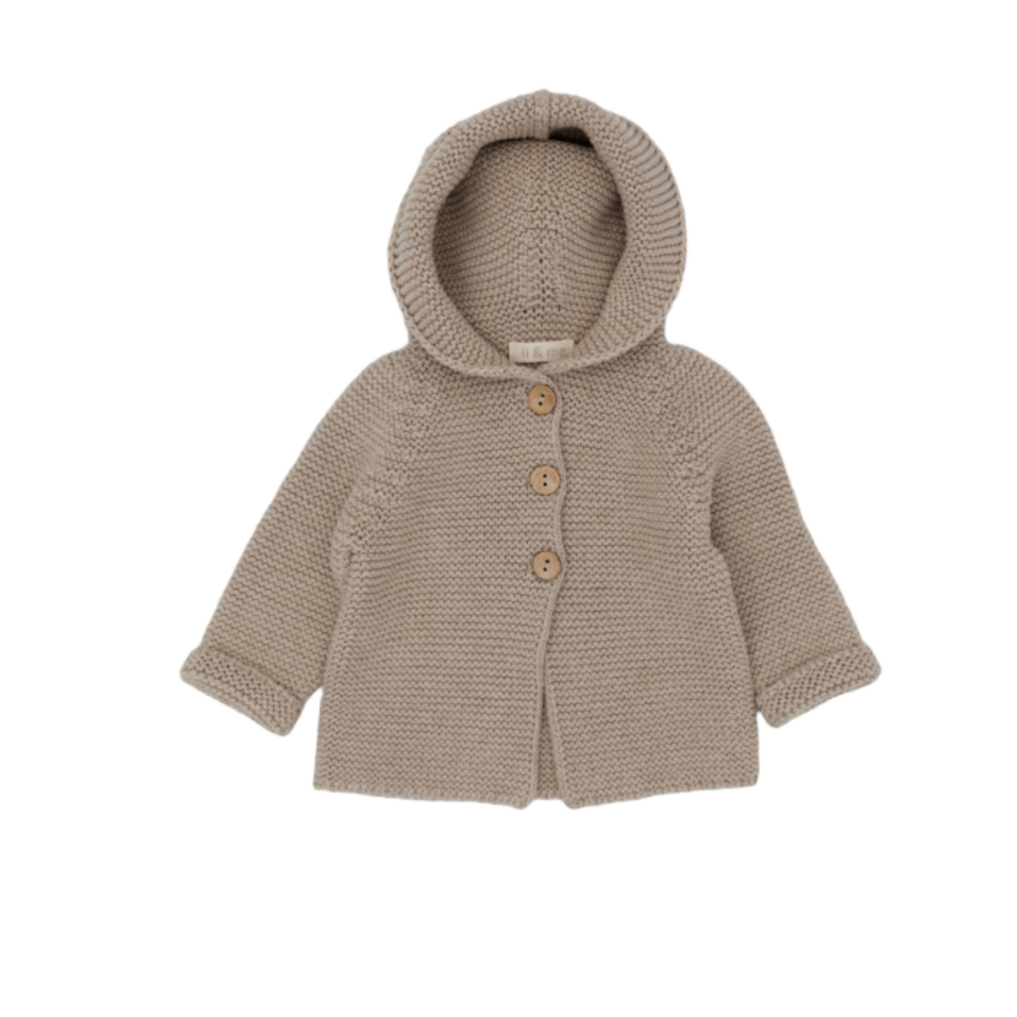 Li & Me Knit Hooded Cardigan