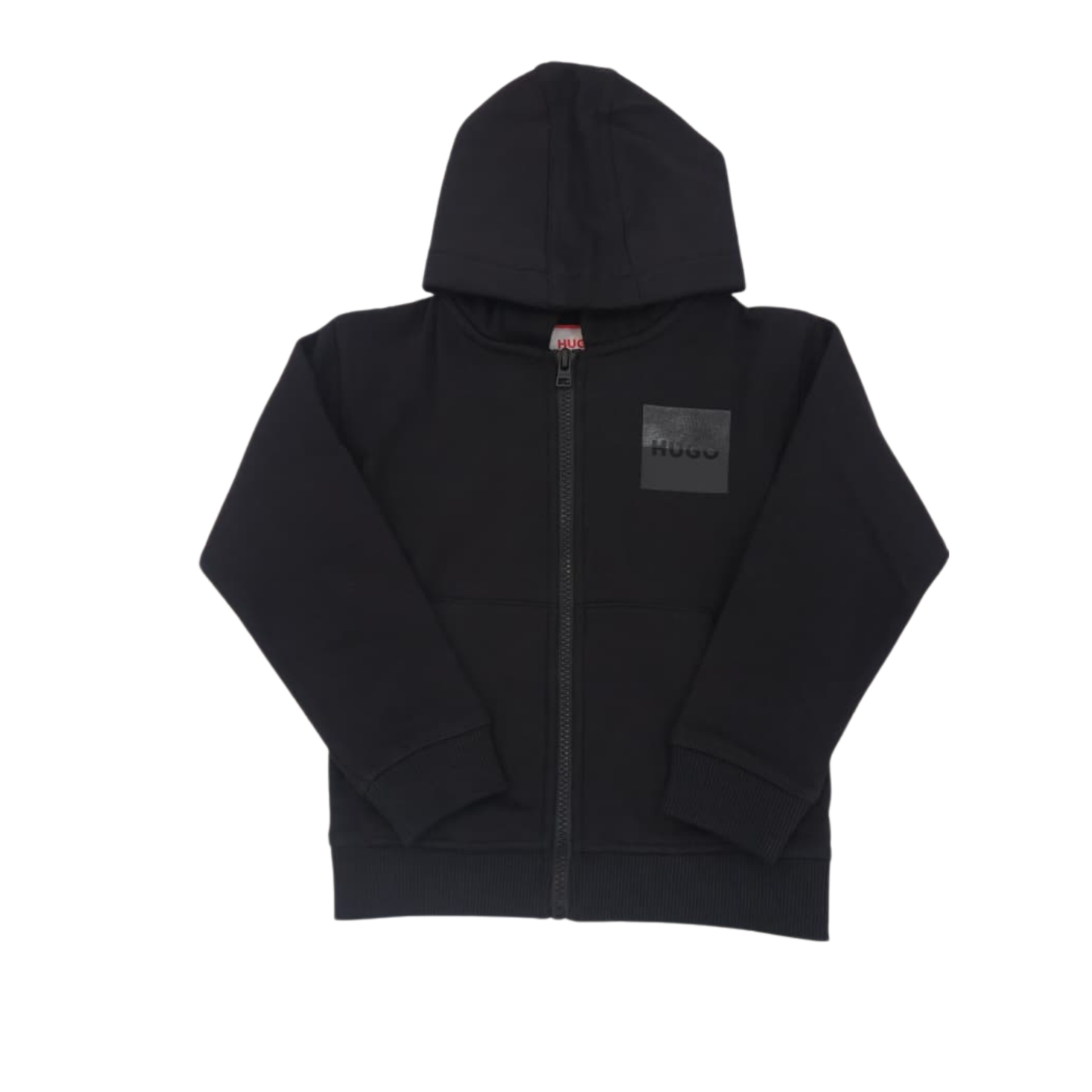 Hugo Zip Up Logo Hoodie