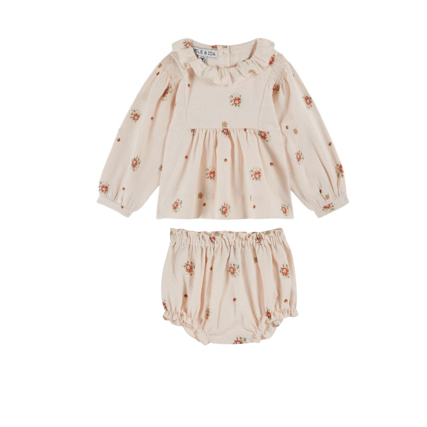 Emile et Ida Pale Pink Floral Set