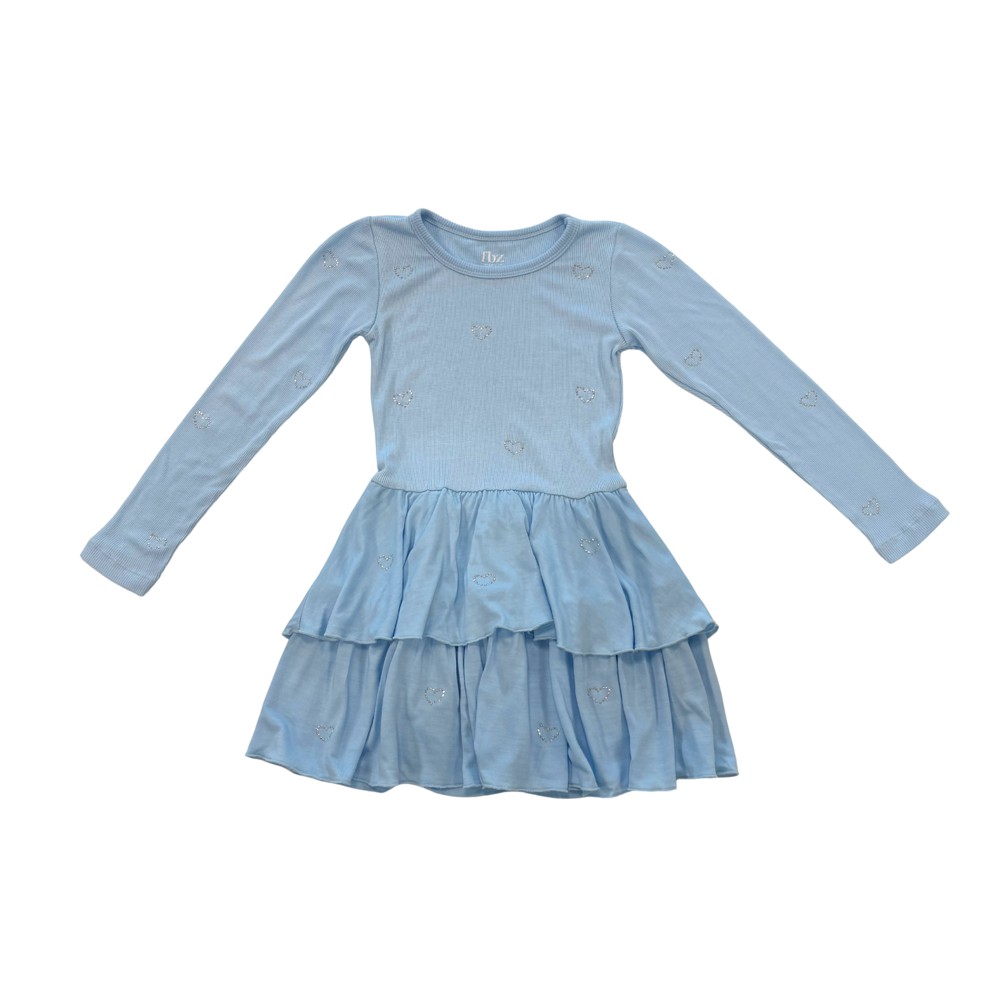 Flowers By Zoe Heart Ruffle Dress