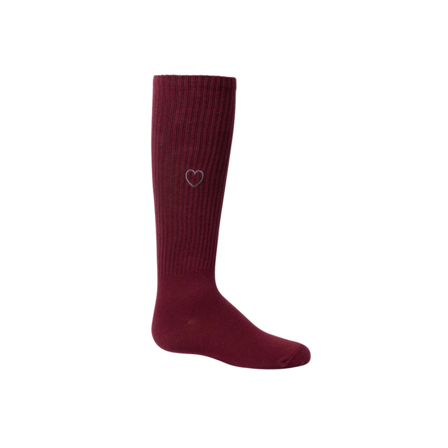 Zubii Embroidered Heart Knee