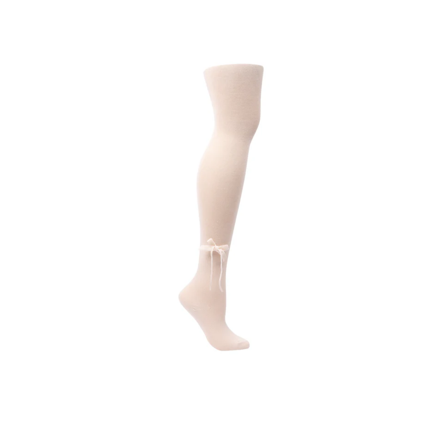 Zubii Thin Velvet Bow Tights