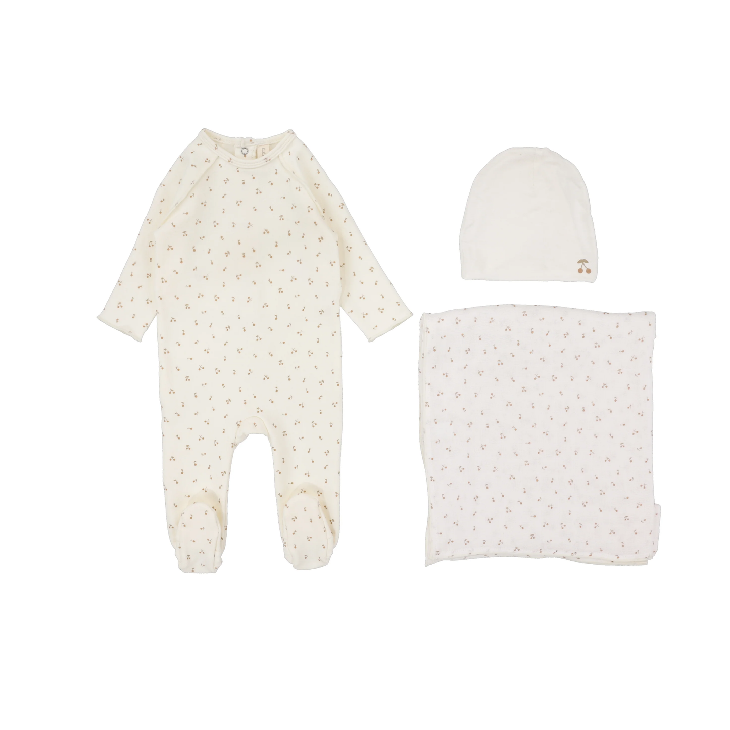 Lilette Cherry Print Layette Set