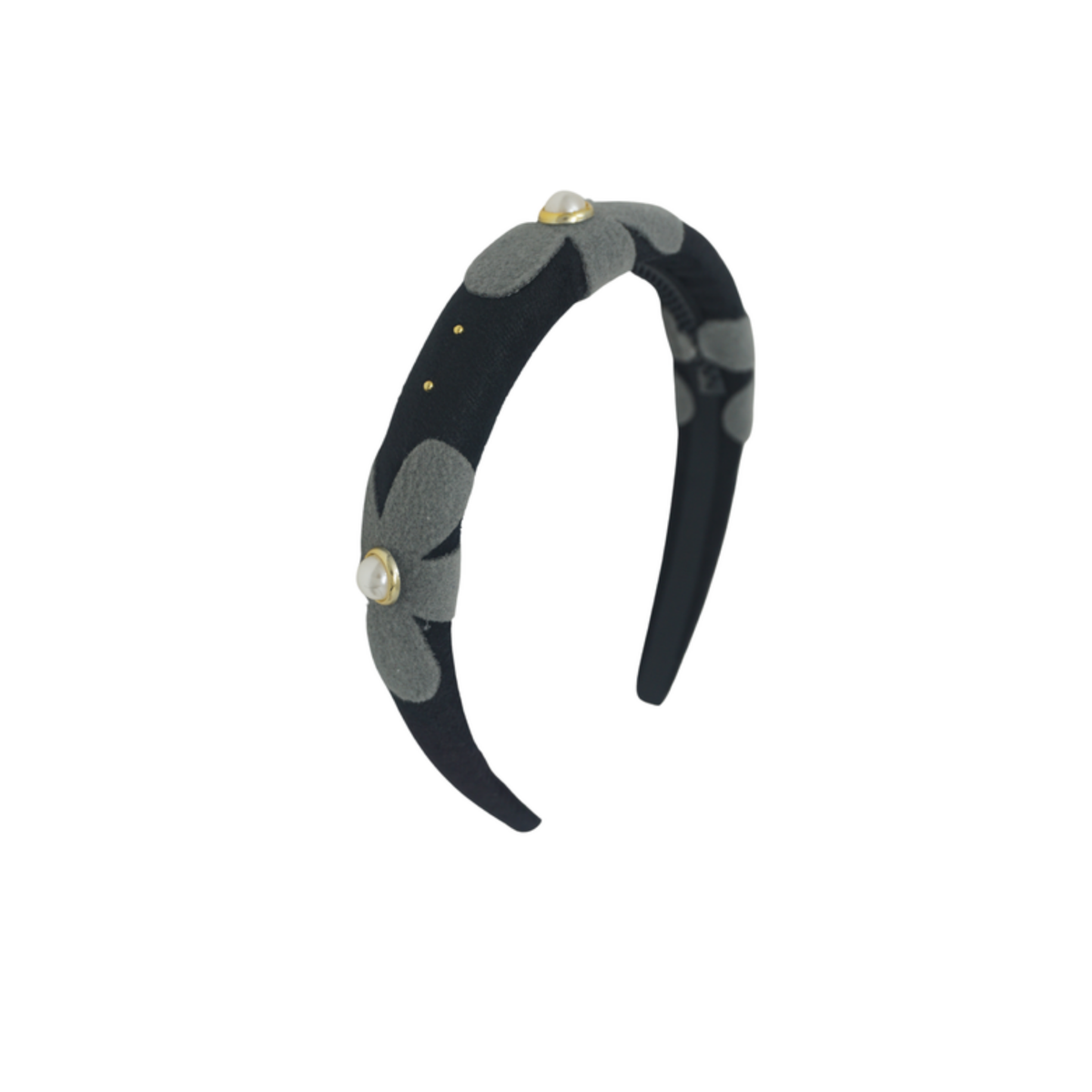 Bandeau Designer Flower Padded Headband