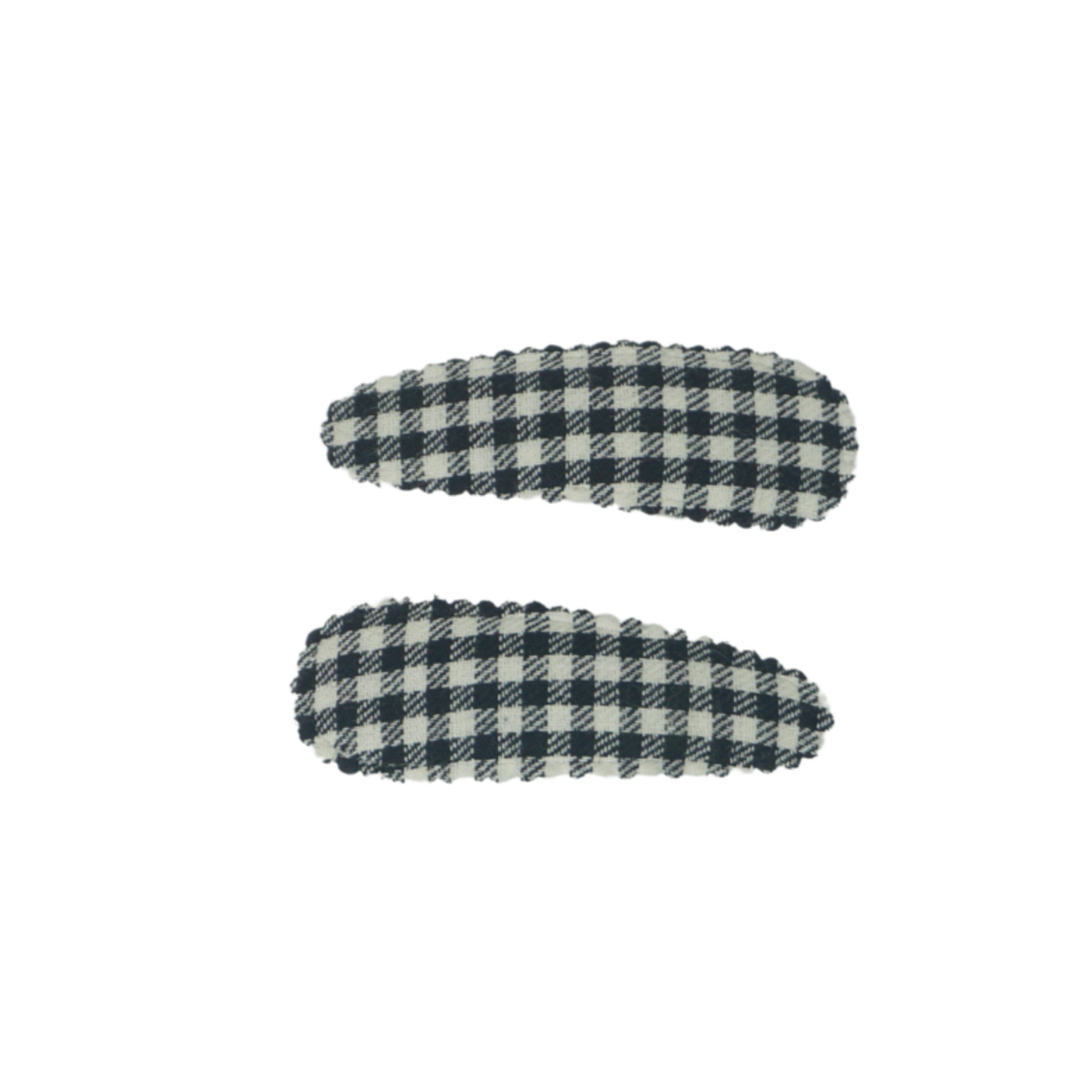 Bandeau Wooly Gingham Snap Clip Set