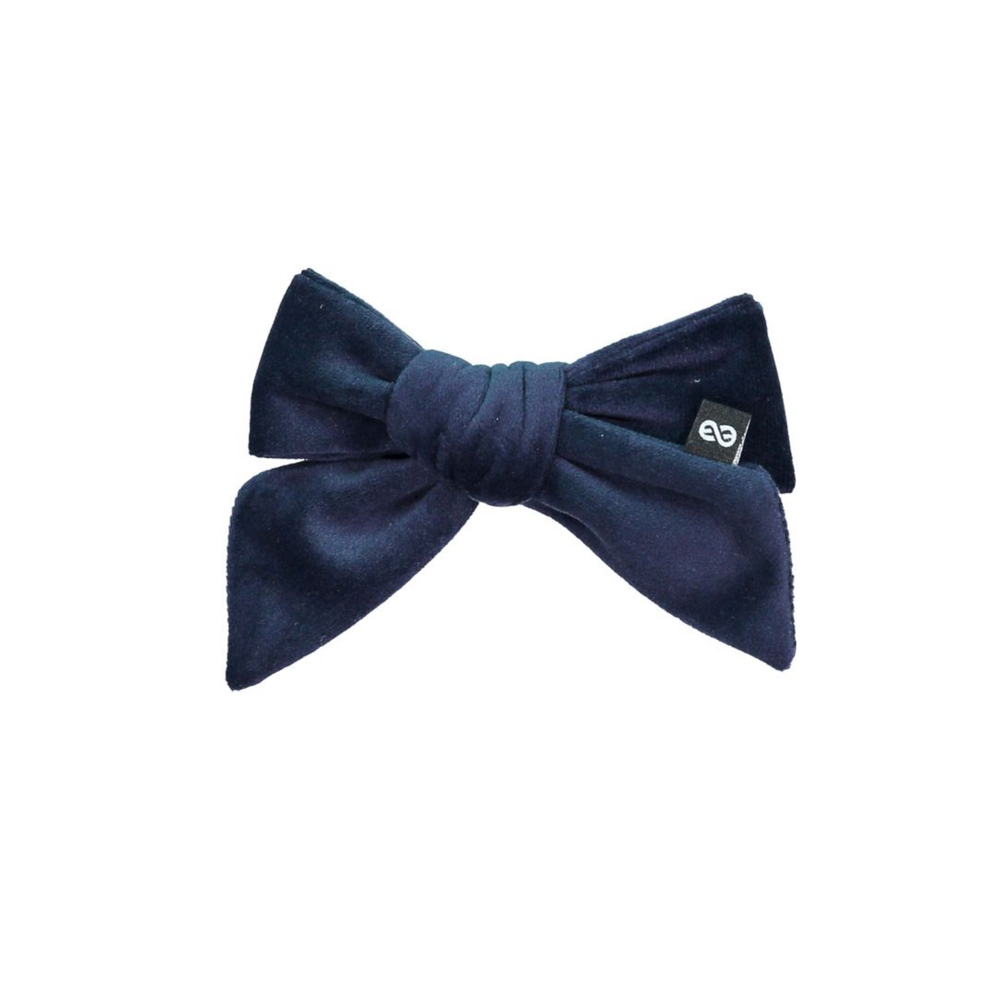 Knot Felted Velvet Bow Clip