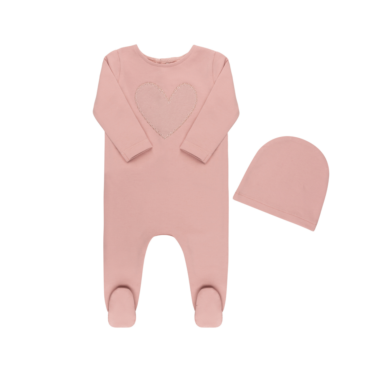 Tricot Bebe Ribbed Print Footie