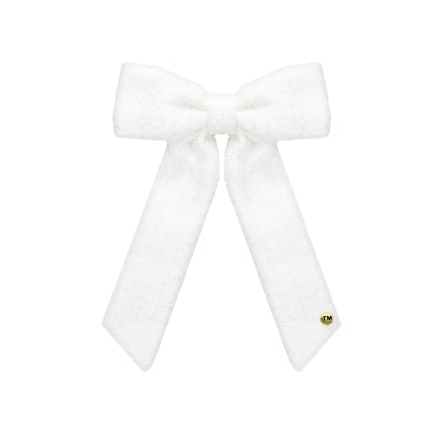 Tis Me Tweed Bow Clip