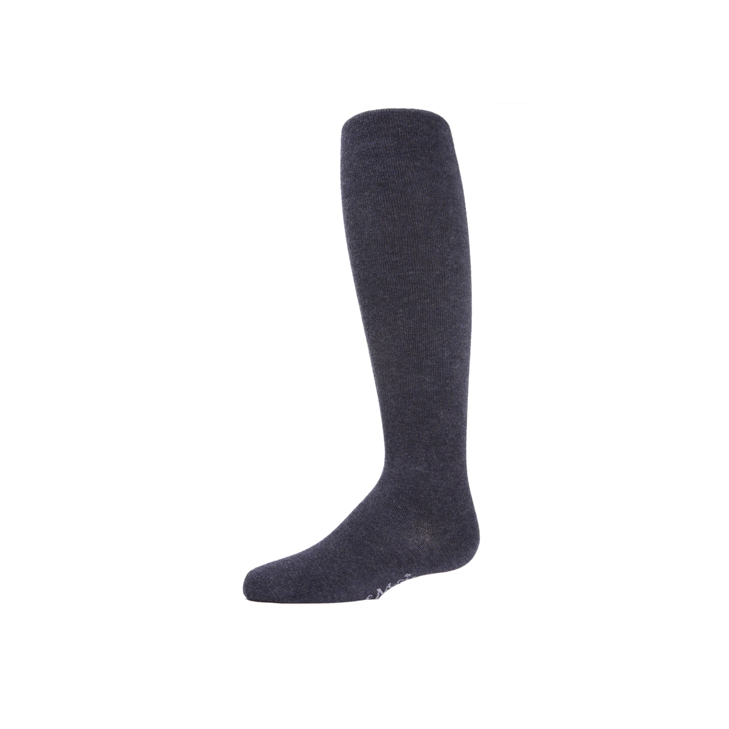 Memoi Girls Soft Pima Cotton Opaque Tights Denim - Mk-301