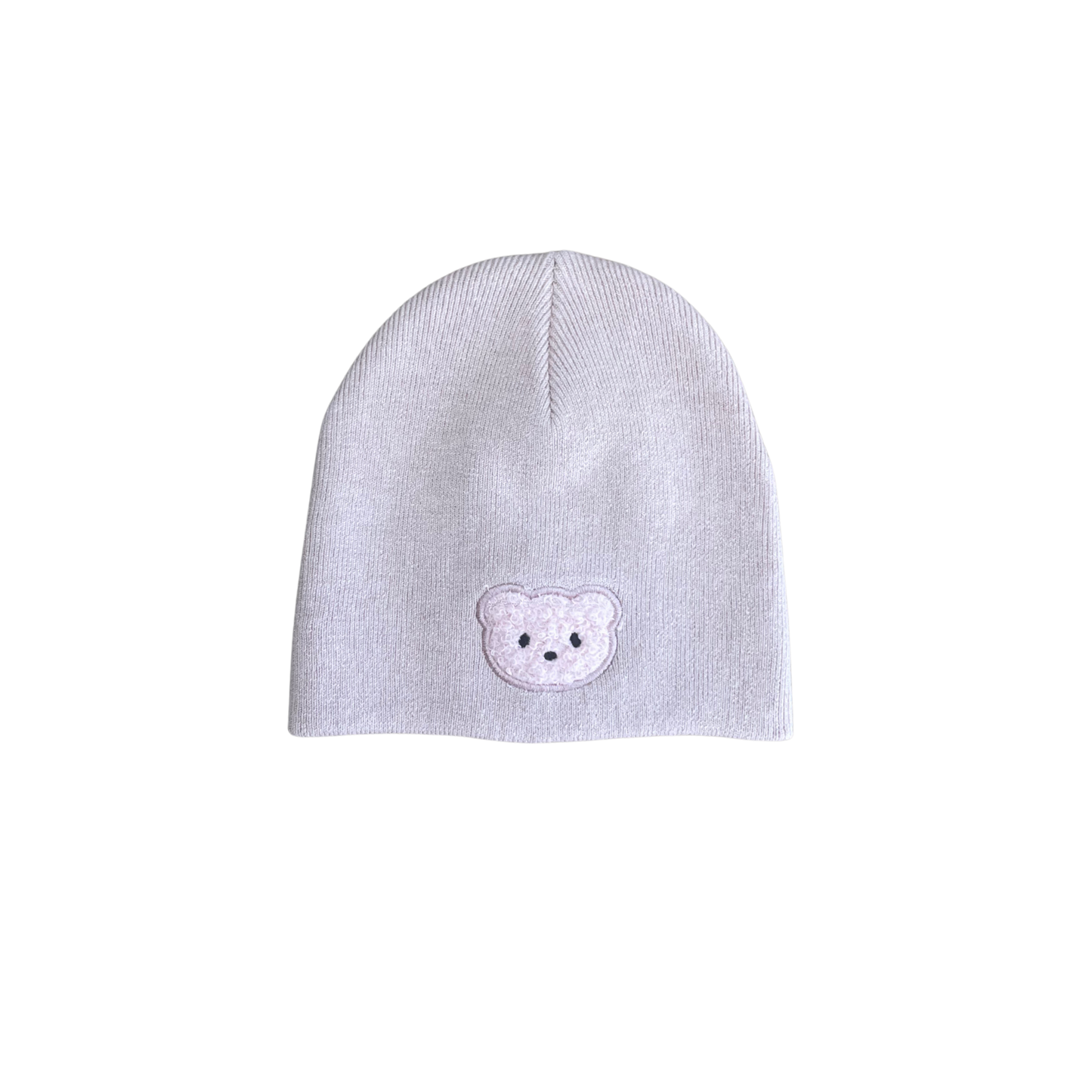 Mini Pops Baby Pull On Hat With Teddy Applique
