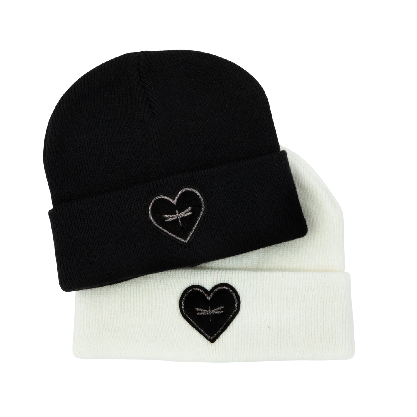 Tal The Gunmetal Heart Beanie - Baby + Child