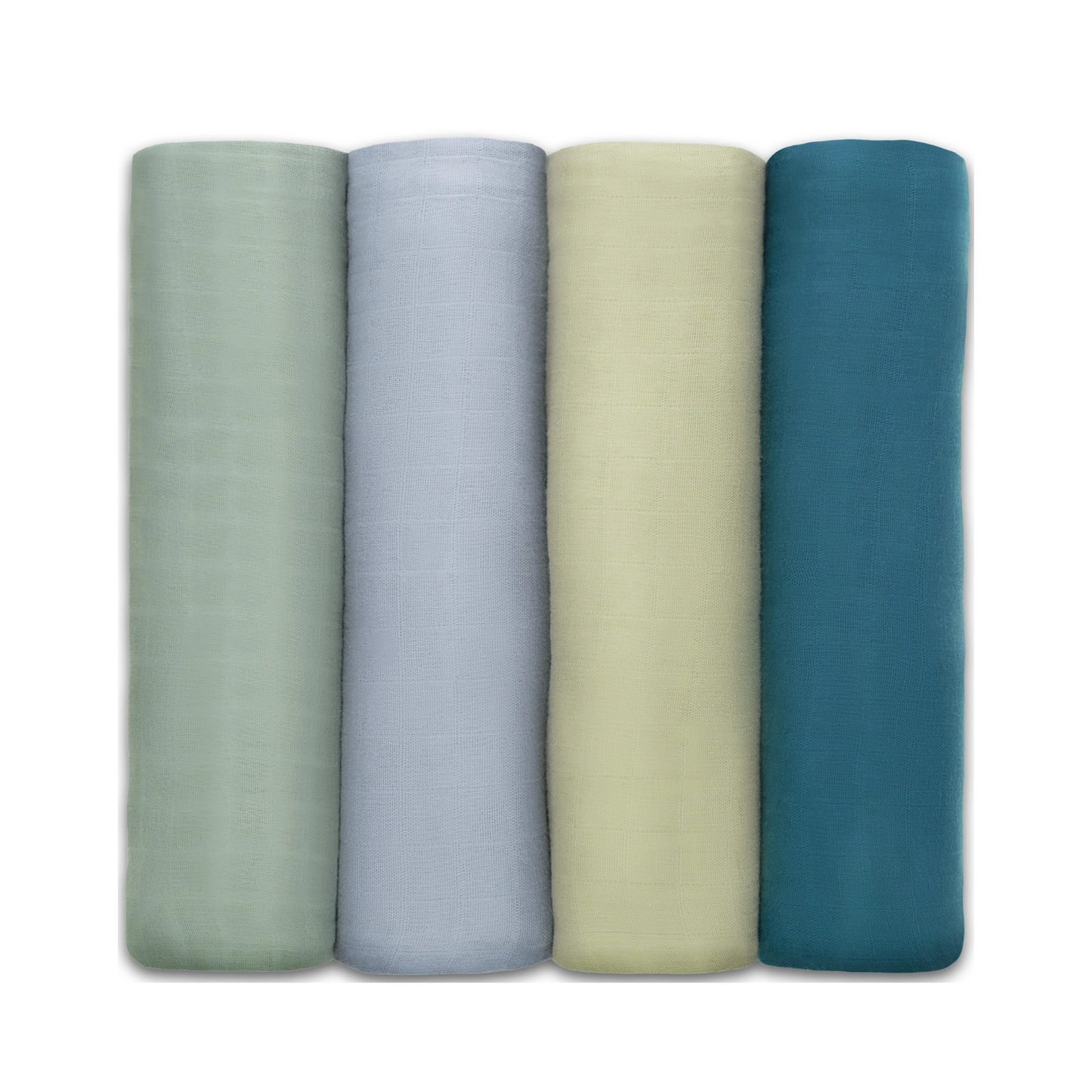 Comfycubs Baby Muslin Swaddle Blanket 4Pk