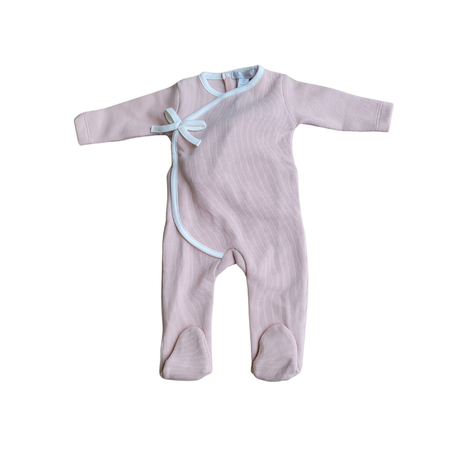 Chant De Joie Pointelle Girl Footie
