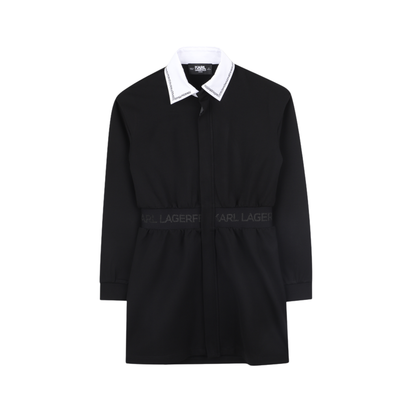 Karl Lagerfeld Long Sleeve Collared Dress