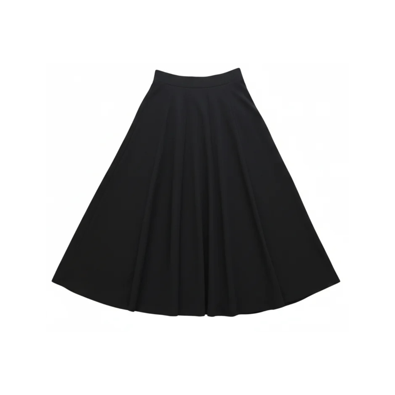 Hopscotch Girls Ribbed Panel Midi Skirt