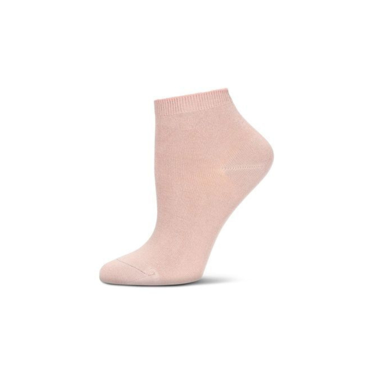 Memoi Kids Basic Soft Rayon from Bamboo Anklet Socks Blush