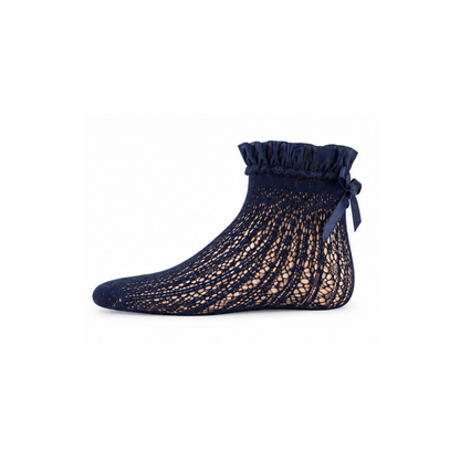 Memoi Crochet Bow Anklet