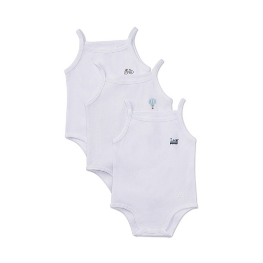 Minimoi Ribbed On The Move Bodysuits
