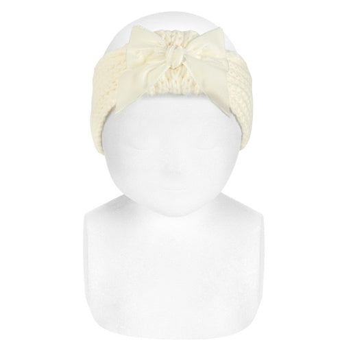 Condor Knot Headband With Velvet Bow