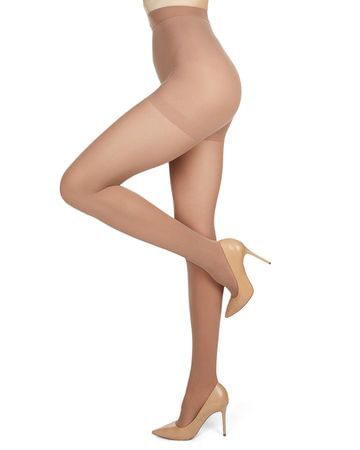 Melas Womens Melas Microfiber Opaque Control Top Tights