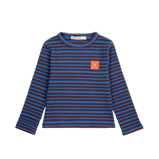 Bobo Choses Funny Face Embroidery Tee