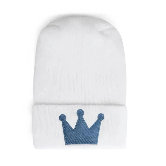 Adora Denim Hospital Hat - Linen Crown