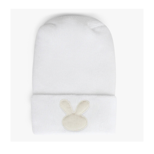 Adora Ivory Hospital Hat - Linen Bunny
