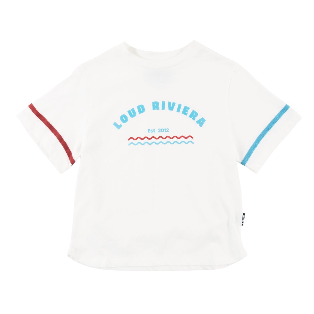 Loud Gardenia Azurra Short Sleeve Tee