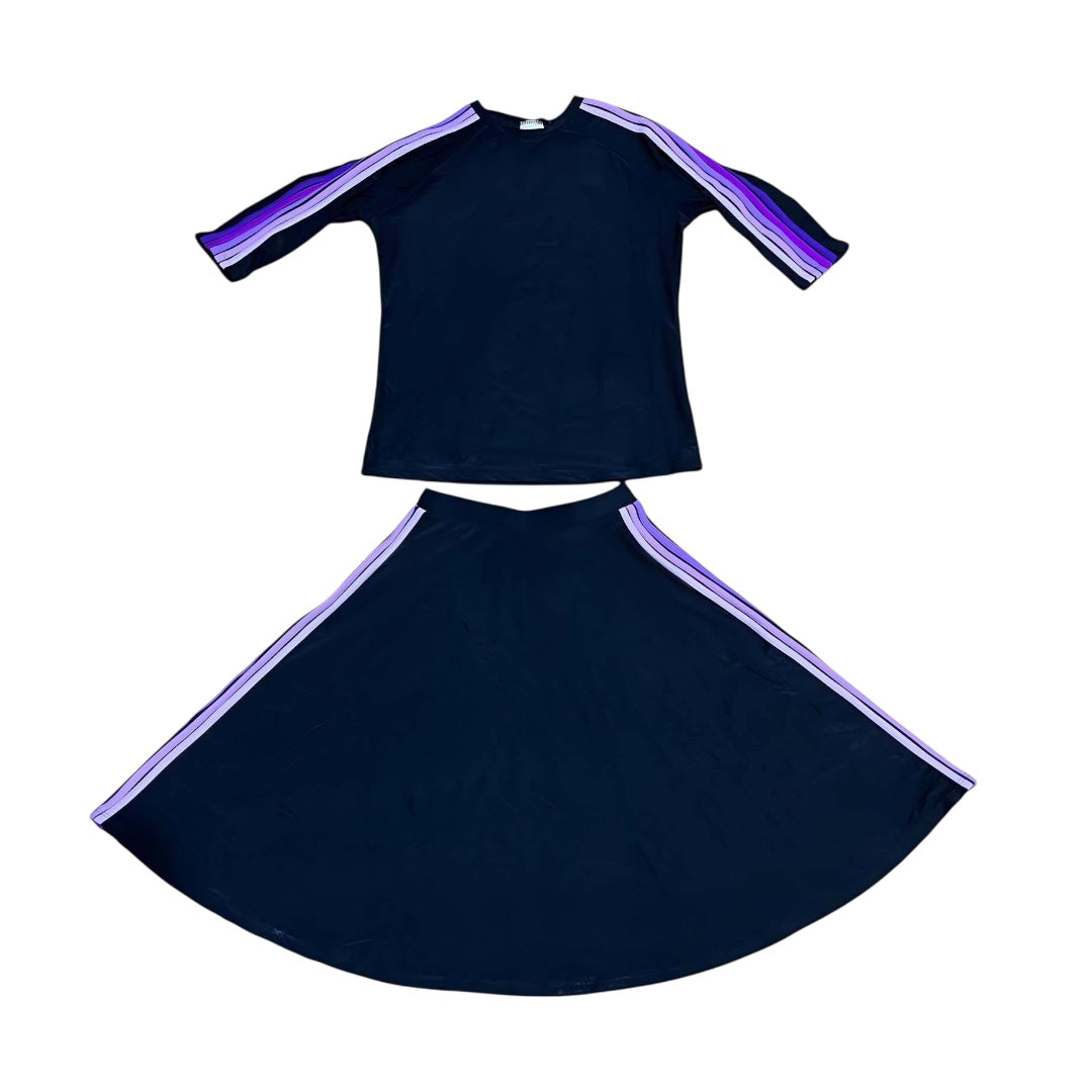 By The Wai Purple Aviator Swimwear Set