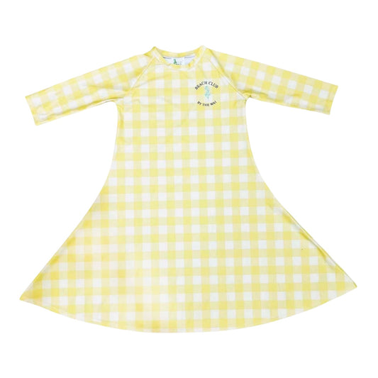 By The Wai Yellow Beach Club Swimwear Dress